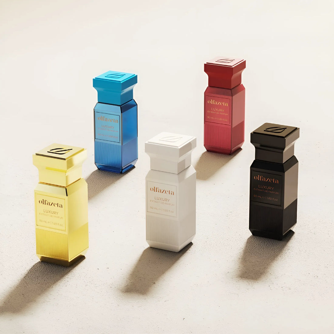 Olfazeta Luxury perfume extract red bottle