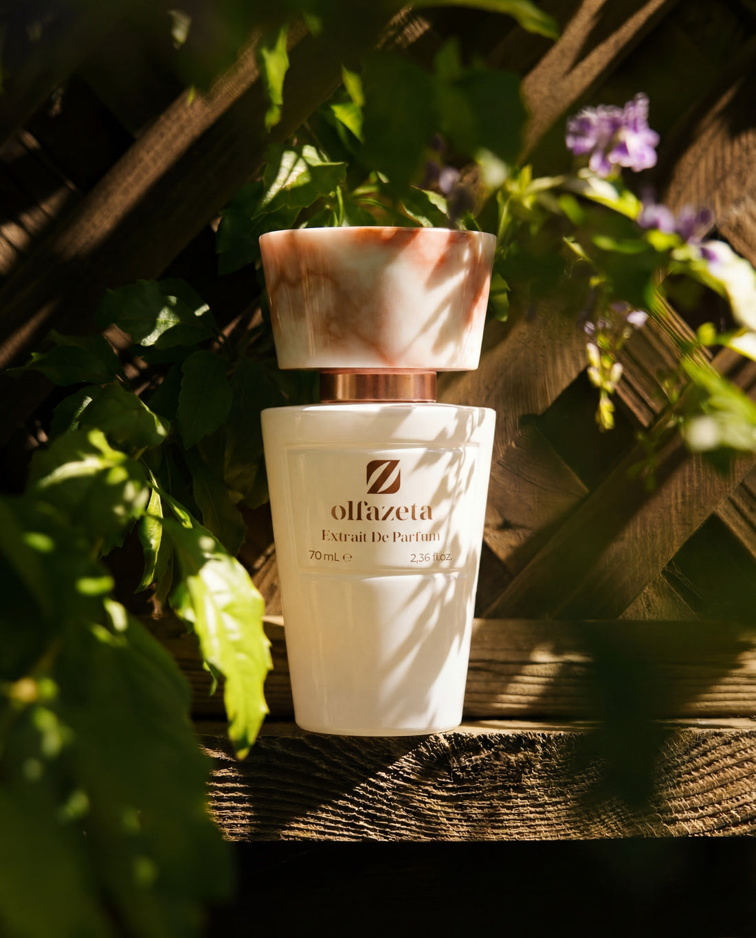 Olfazeta Millésime extrait de parfum flacon blanc